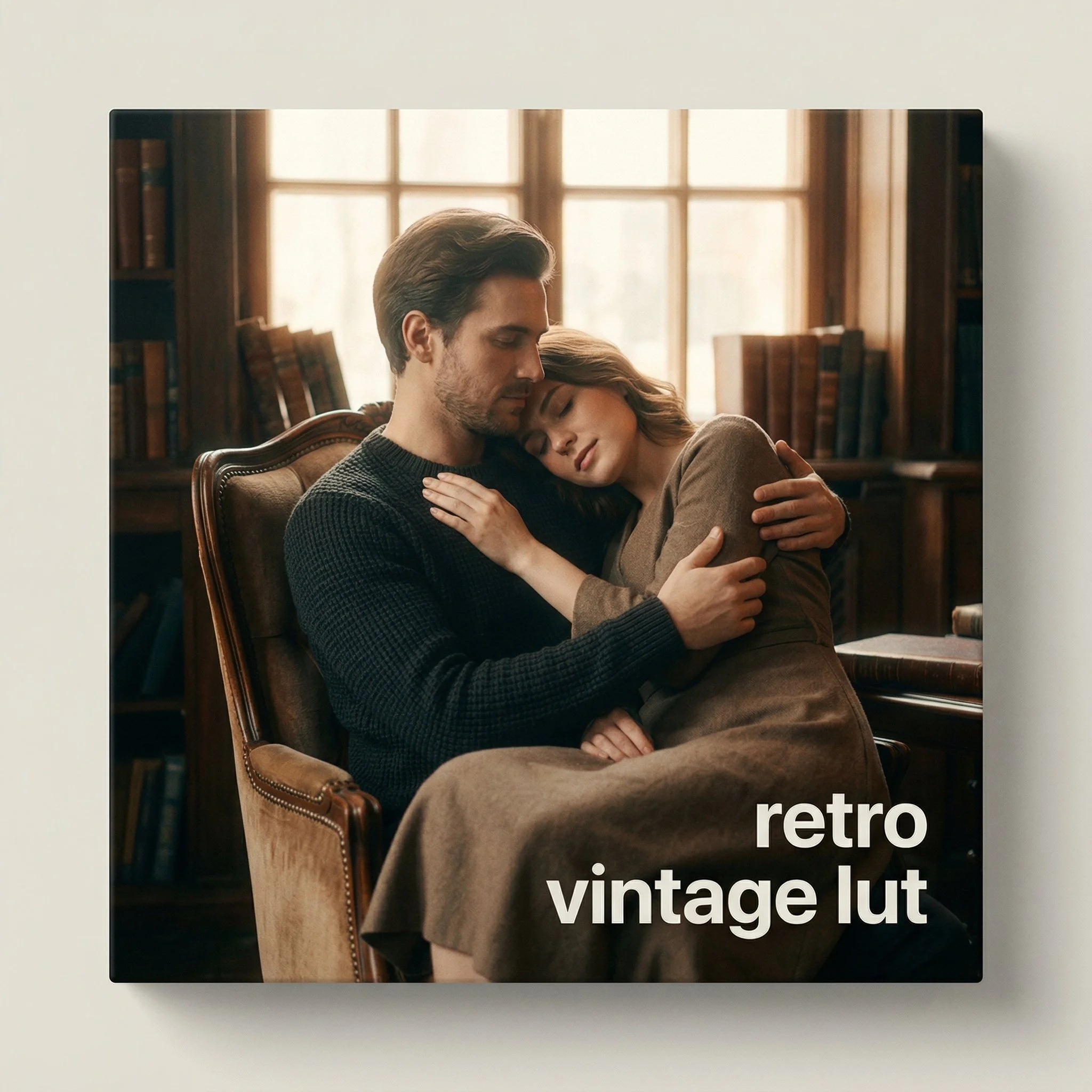 Portada de retro vintage lut